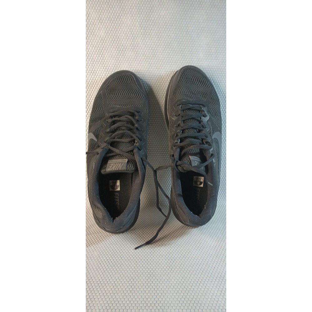Nike Dual Fusion Run 3 Mens Running Shoes Black 653596-020 Low Top Sneakers